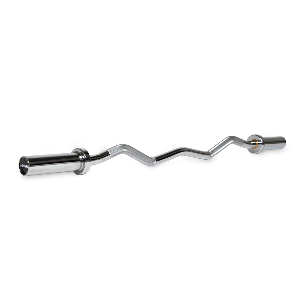 VirtuFit Olympische EZ Curl Bar - Halterstang - 120 cm - Tweedekans