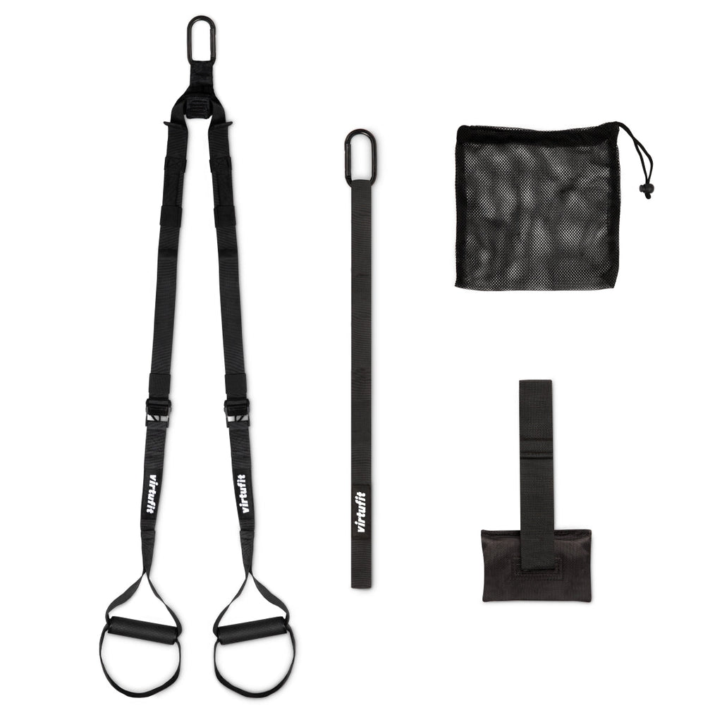 VirtuFit Suspension Trainer met Opbergtas - Zwart - Tweedekans