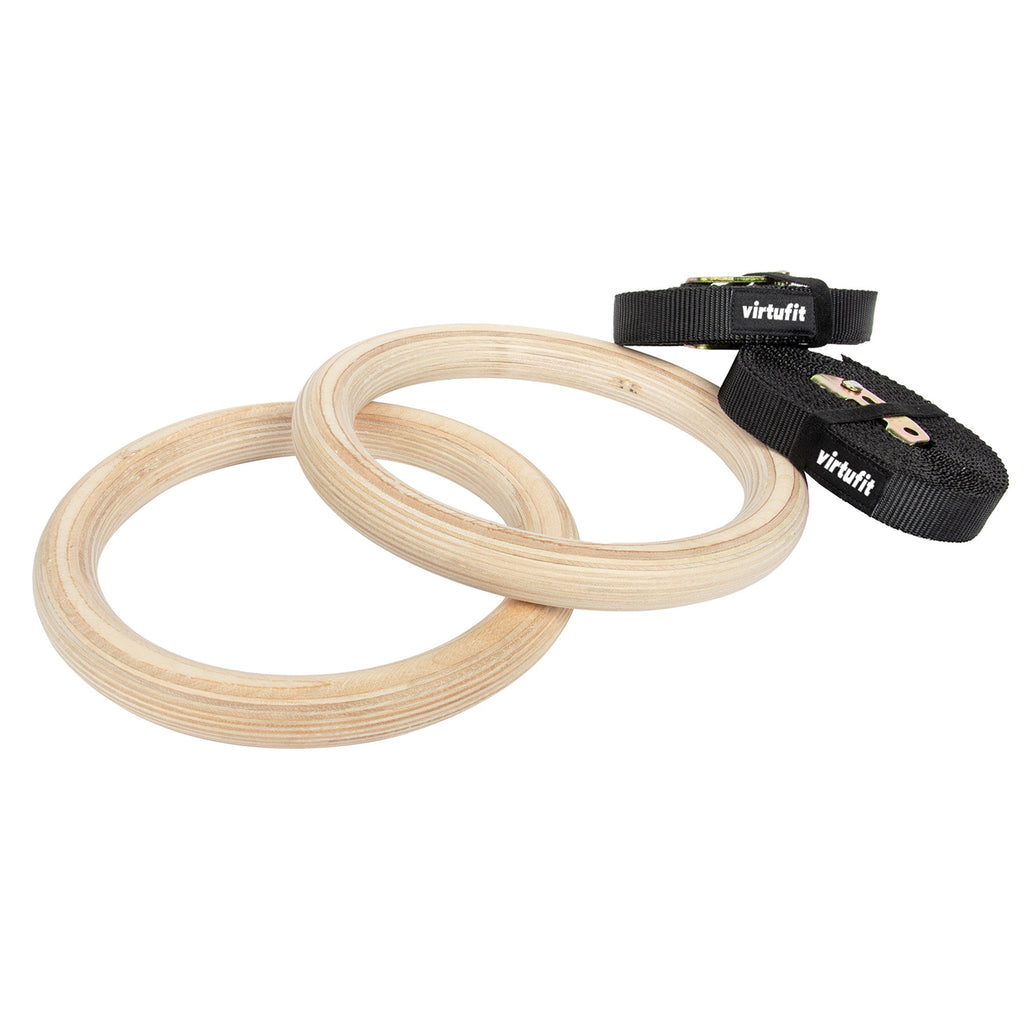 Wilma Ringen VirtuFit Houten Gym Ringen - Inclusief straps – Fitwinkel