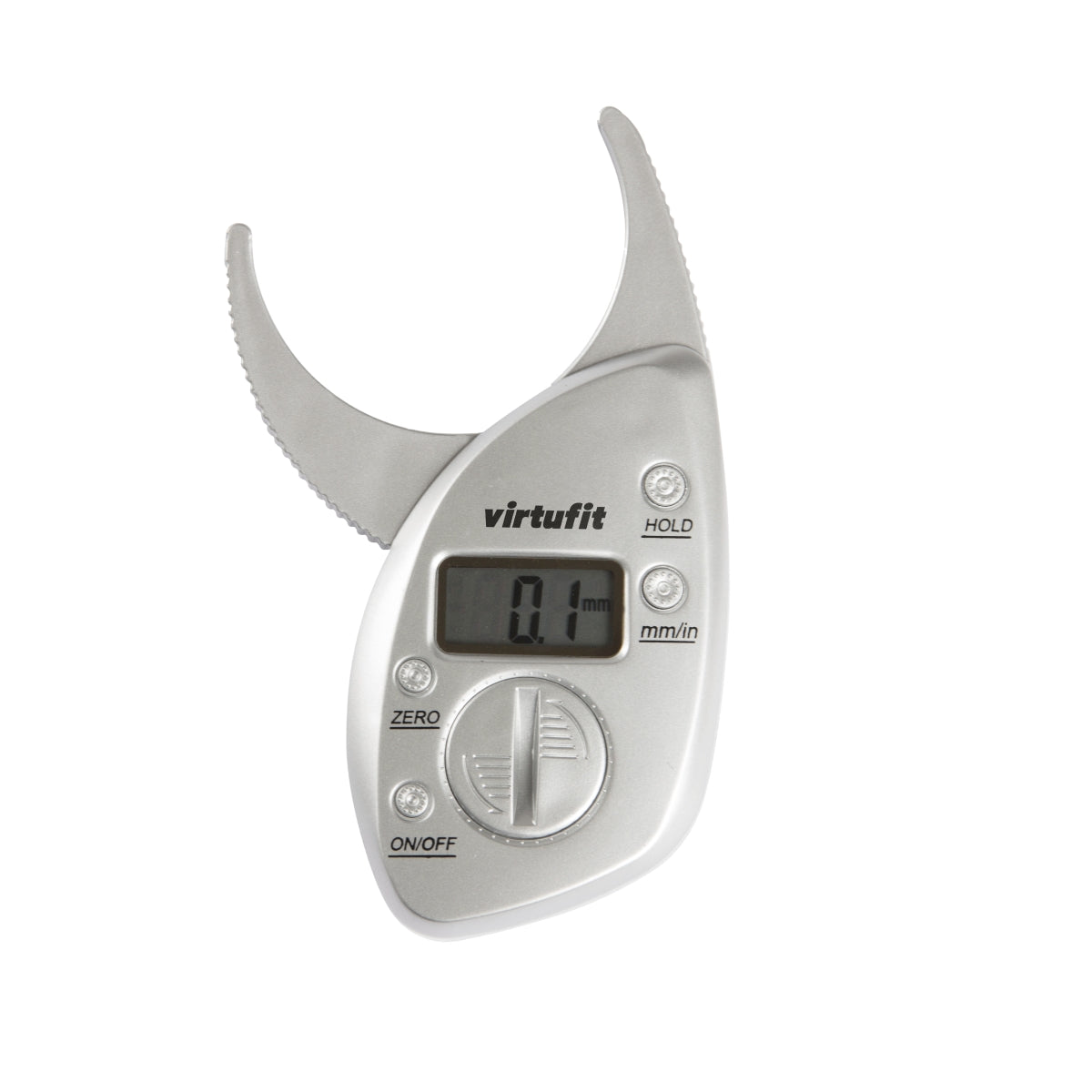 VirtuFit Digitale Huidplooimeter - Vetpercentagemeter - Vetmeter - Grijs - Tweedekans