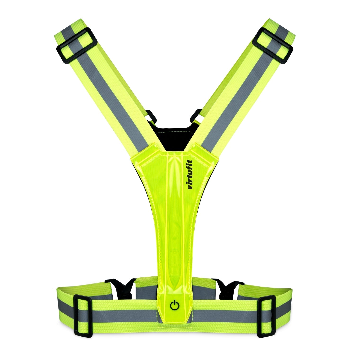 VirtuFit Reflecterend Veiligheidsvest met LED - Verlicht Hardloopvest - Tweedekans
