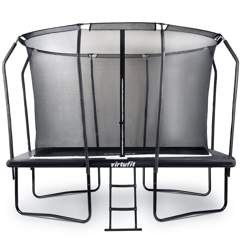 VirtuFit Premium Rechthoekige Trampoline met Veiligheidsnet - Zwart - 213 x 305 cm - Doos 2/3 - Hoofdafbeelding