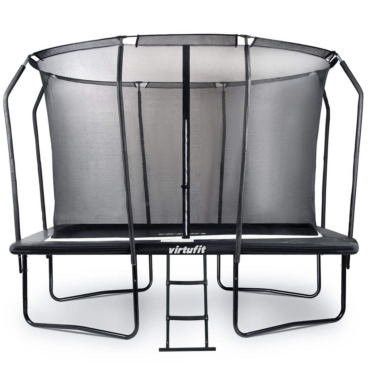 VirtuFit Premium Rechthoekige Trampoline met Veiligheidsnet - Zwart - 213 x 305 cm - Doos 2/3 - Hoofdafbeelding