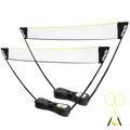VirtuFit 2-in-1 Portable Badminton- en Tennisset - Inclusief koffer en rackets - Tweedekans