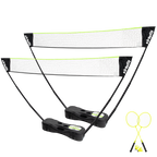 VirtuFit 2-in-1 Portable Badminton- en Tennisset - Inclusief koffer en rackets - Tweedekans