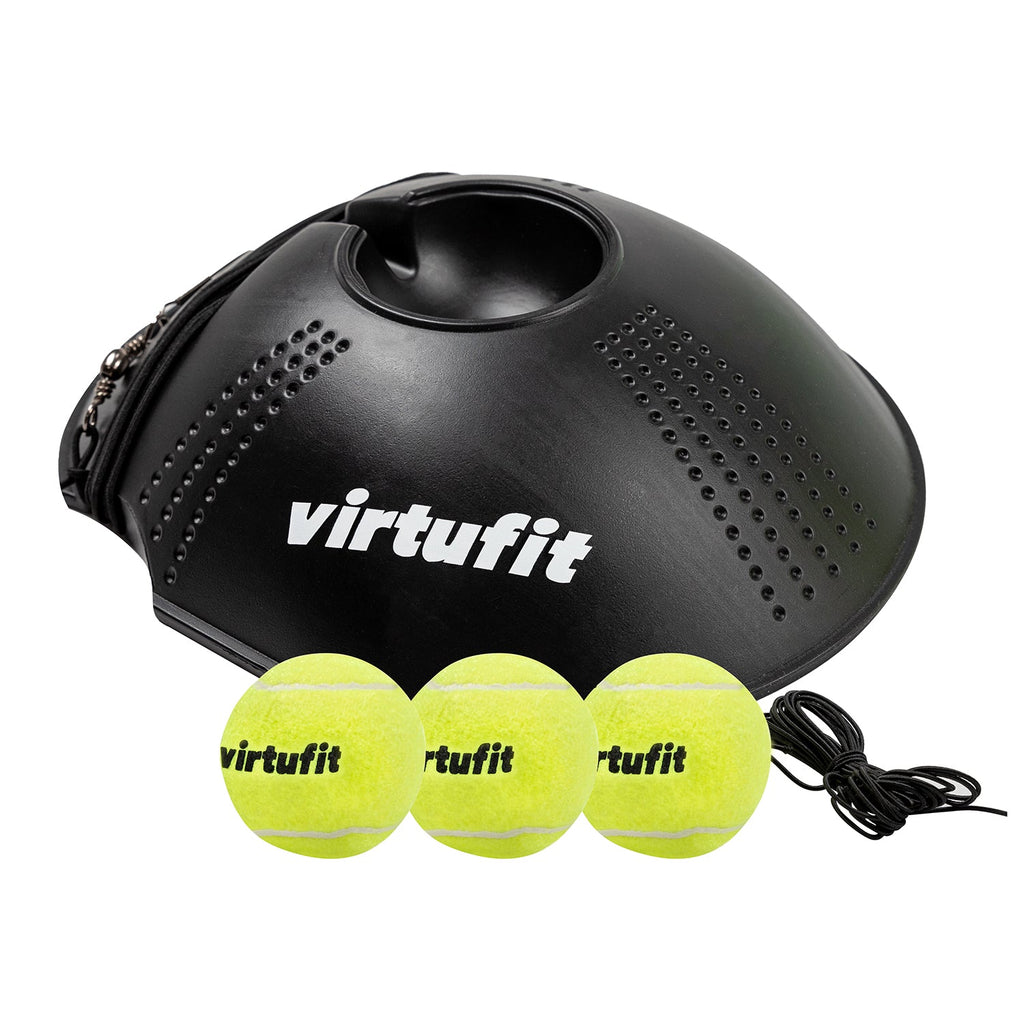 VirtuFit Tennistrainer - Incl. 3 ballen met elastisch koord - Tweedekans