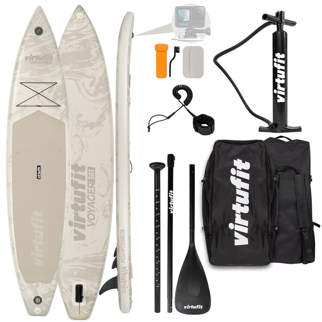 Virtufit Supboard Voyager 381 - Sand Beige - Inclusief accessoires en draagtas - Tweedekans