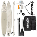 Virtufit Supboard Racer 381 - Sand Beige - Inclusief accessoires en draagtas - Tweedekans