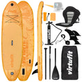 VirtuFit Supboard Cruiser 305 - Oranje - Met Kajak zitje, accessoires en draagtas - Tweedekans