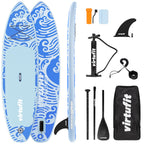 VirtuFit Supboard Splash 255 - Wave Blue - Met accessoires en draagtas - Tweedekans