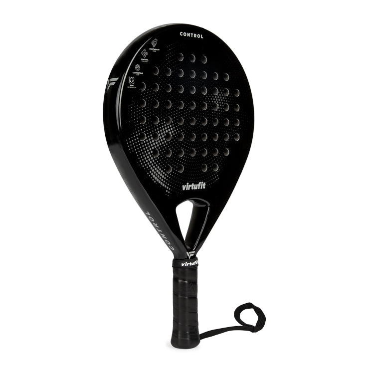 VirtuFit Control Padel Racket - Zwart - Grijs - Tweedekans