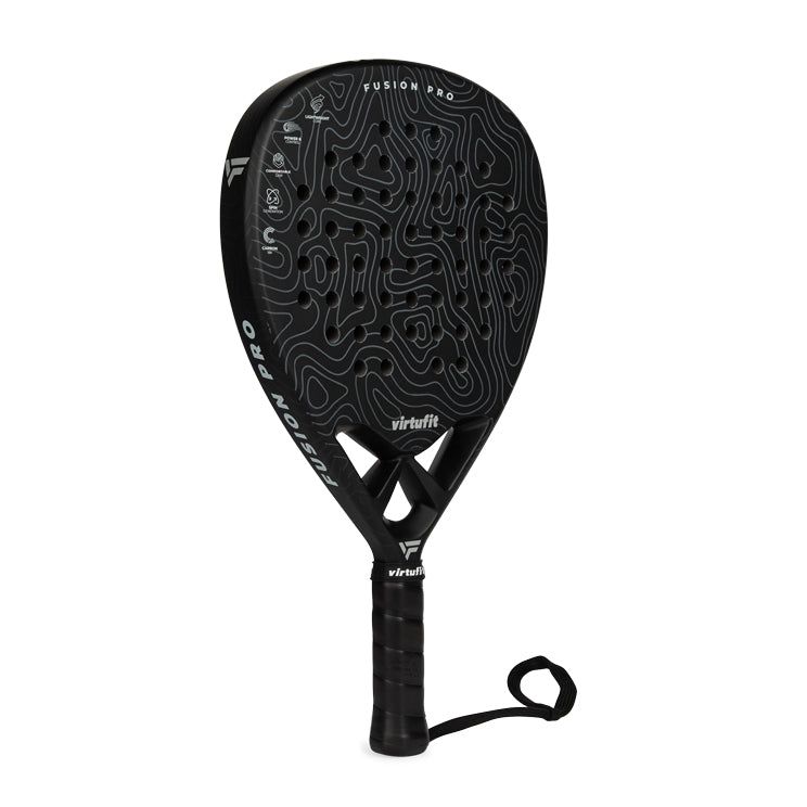 VirtuFit Fusion Pro Padel Racket - Zwart - Grijs - Tweedekans