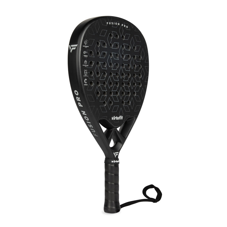 VirtuFit Fusion Pro Padel Racket - Zwart - Silver - Tweedekans