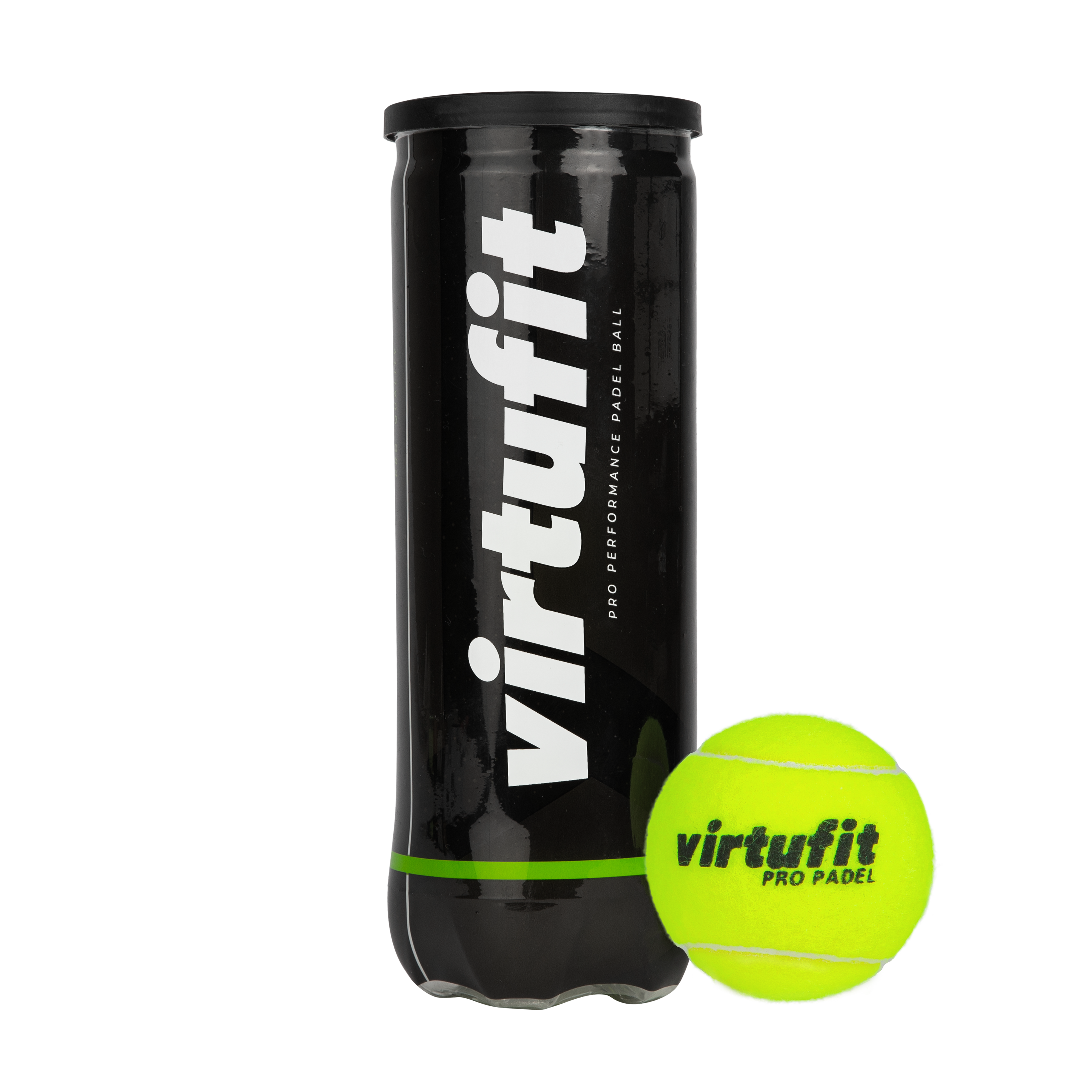 VirtuFit Pro Padel Ballen - Set / 3 ballen - Tweedekans