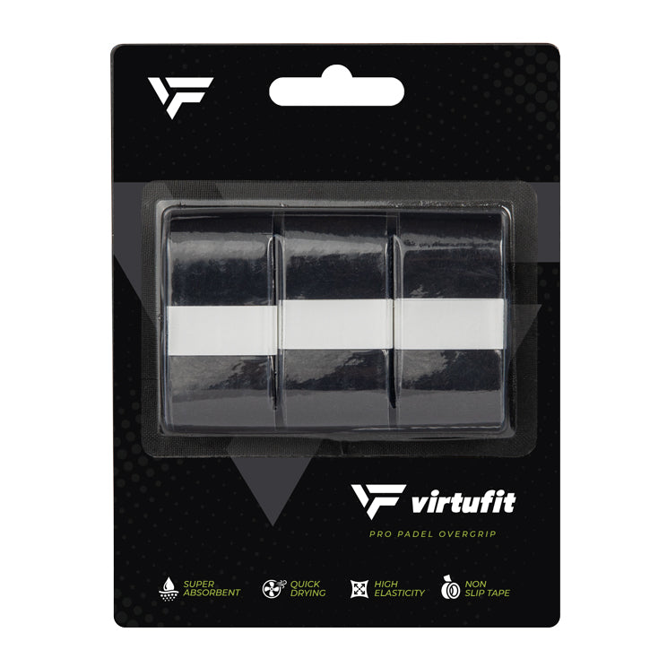 VirtuFit Pro Padel Overgrip - Zwart - Tweedekans