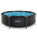 VirtuFit Rond Zwembad - Ø244 x 76 cm - Antraciet - Tweedekans