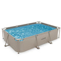 VirtuFit Rechthoekig Zwembad - 300 x 210 x 66 cm - Beige - Tweedekans