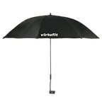 VirtuFit Universele Stoelparasol - Zwart - Tweedekans