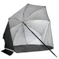 VirtuFit Strandparasol - Windscherm - Strandtent - 160 cm - Zwart - Tweedekans