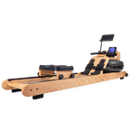 VirtuFit Elite Water Resistance Houten Roeitrainer - Hout/Oak - Showroommodel - Hoofdafbeelding