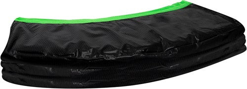 VirtuFit Trampoline Beschermrand - Zwart / Groen - 15 mm dik - Tweedekans