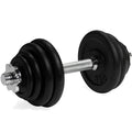 VirtuFit Verstelbare Dumbbellset Pro - Halterset - Gietijzer - 1 x 15 kg - Tweedekans