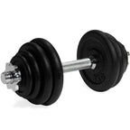 VirtuFit Verstelbare Dumbbellset Pro - Halterset - Gietijzer - 1 x 15 kg - Tweedekans