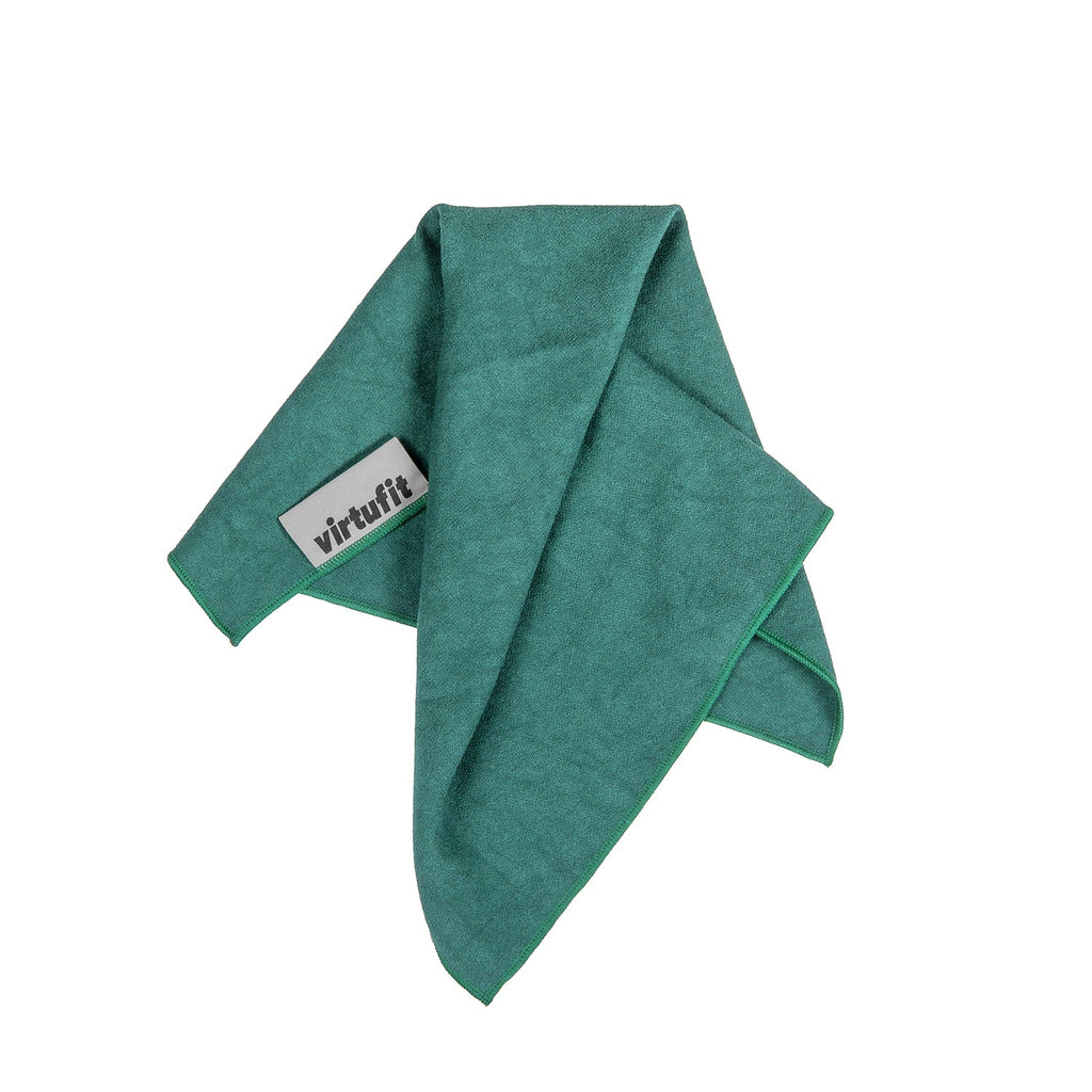 VirtuFit Premium Yoga Microvezel Handdoek - 76 x 51 cm -  Ocean Green - Tweedekans