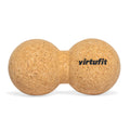 VirtuFit Premium Kurk Peanut Ball - Dual Massagebal - Ecologisch - Tweedekans