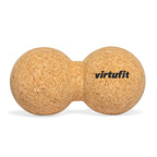 VirtuFit Premium Kurk Peanut Ball - Dual Massagebal - Ecologisch - Tweedekans