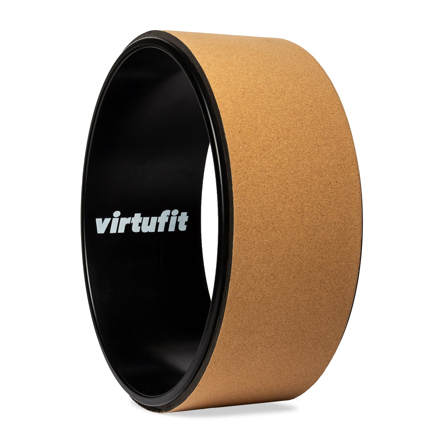 VirtuFit Premium Kurk Yoga Wiel - Ecologisch - 33 cm - Tweedekans