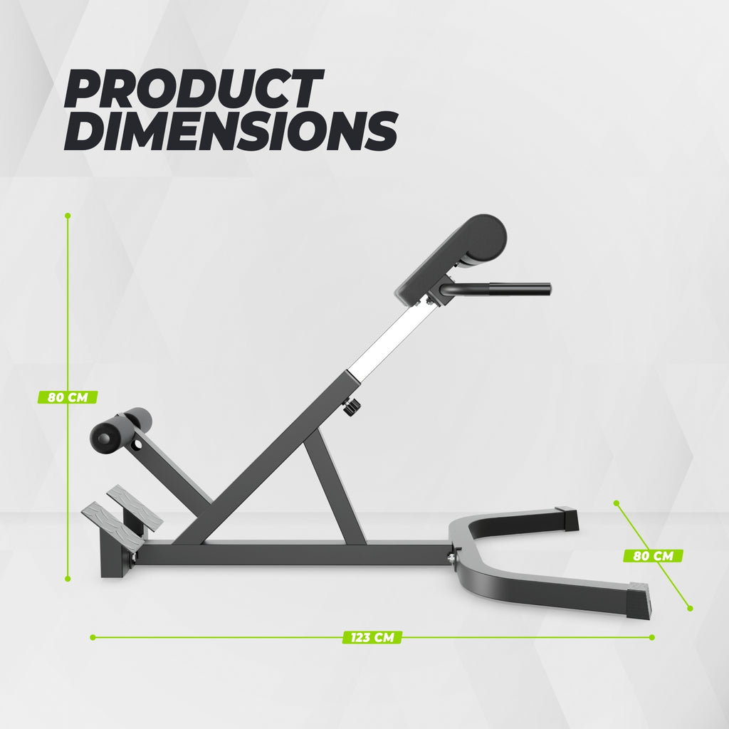 VirtuFit Hyperextension Pro - Roman Chair - Rugtrainer