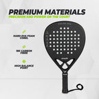 VirtuFit Fusion Pro Padel Racket - Zwart - Silver