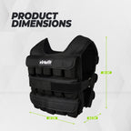 VirtuFit Verstelbaar Gewichtsvest Pro - 30 kg