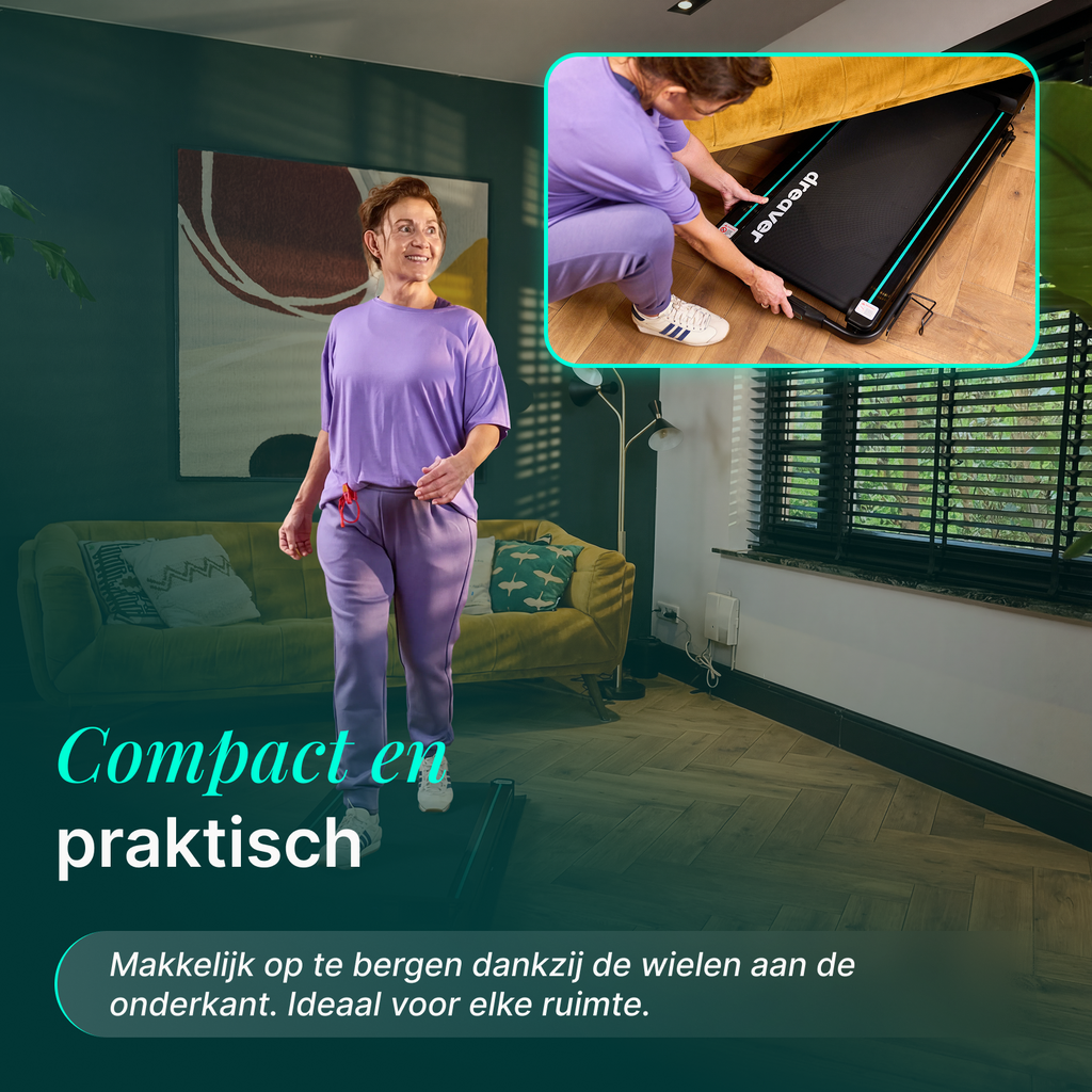 Dreaver Elevate One Walking Pad - met Stappenteller - Tweedekans