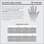 Harbinger Women's Power Stretchback Fitness Handschoenen - Zwart/Rood