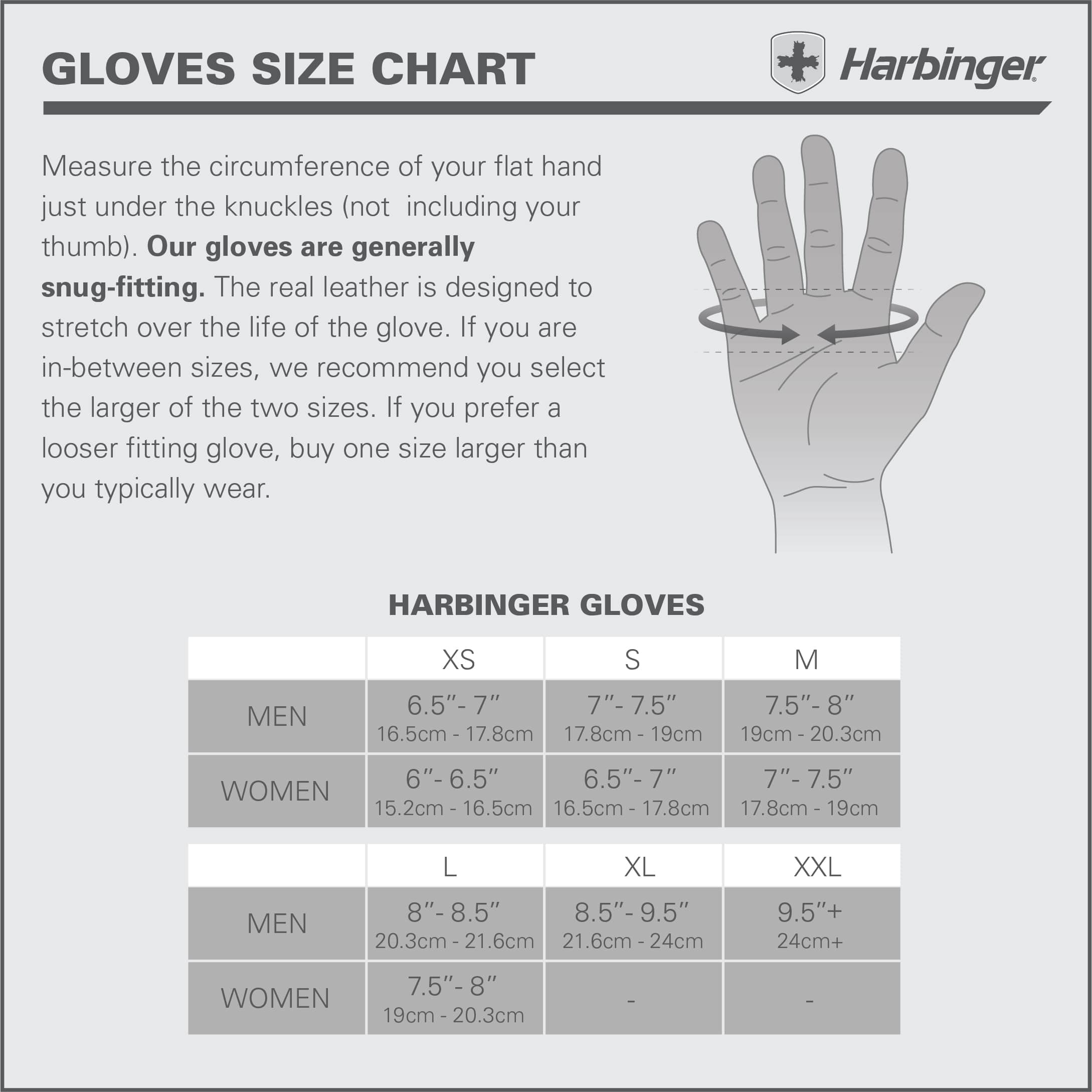Harbinger Women's Power Stretchback Fitness Handschoenen - Zwart/Rood