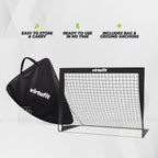 VirtuFit Pop-Up Voetbaldoelen Set - Voetbalgoals - 120 x 90 cm - Tweedekans