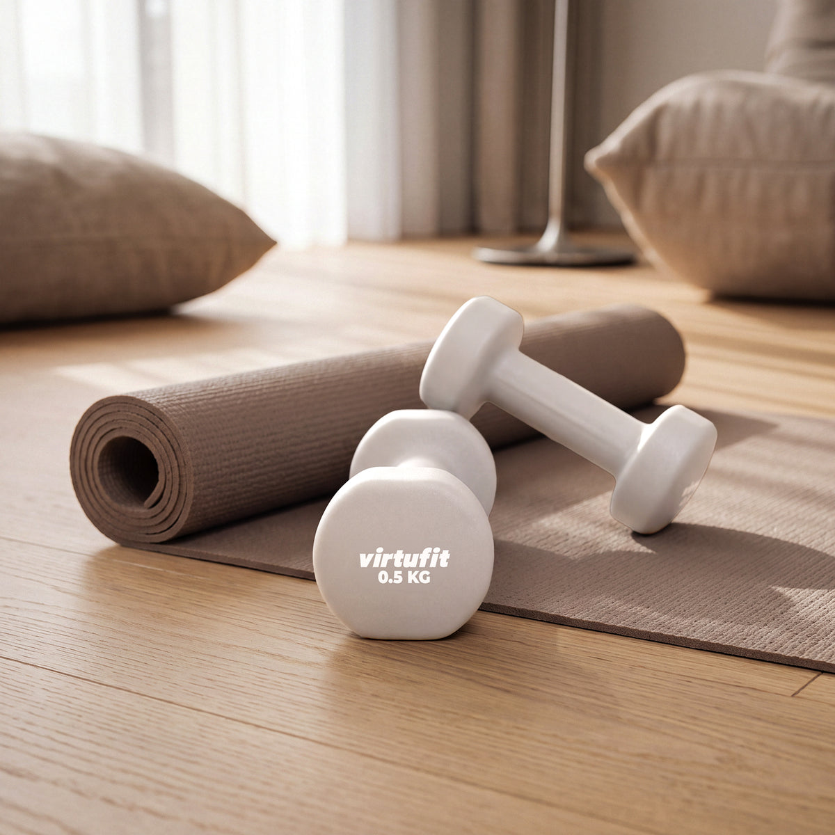 VirtuFit Vinyl Dumbbell 2 x 0.5 kg