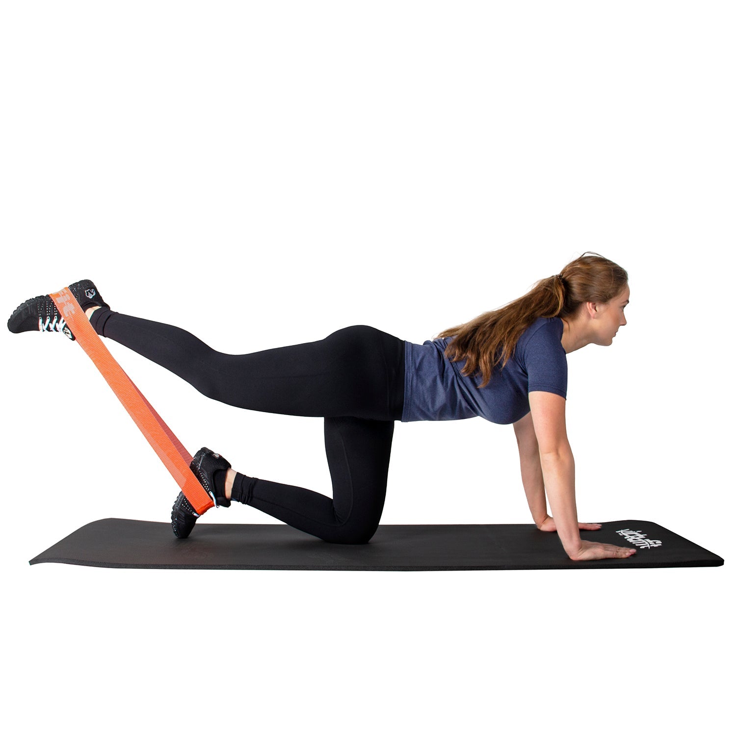 VirtuFit Mini Weerstandsband - Katoen - Oranje - Licht - Tweedekans