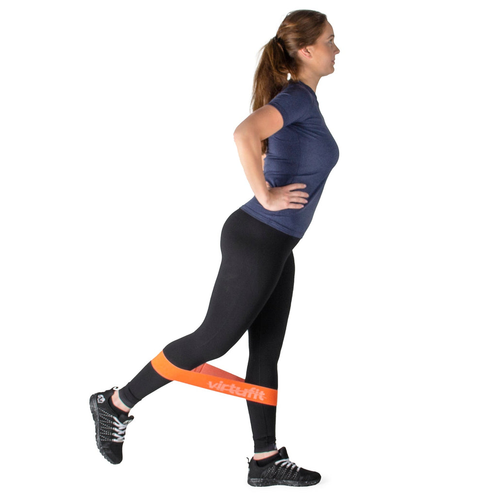 VirtuFit Mini Weerstandsband - Katoen - Oranje - Licht - Tweedekans