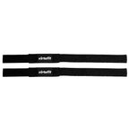 VirtuFit Padded Lifting Straps - Katoen - Zwart - Tweedekans