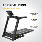 Flow Fitness DTM2500s - Loopband - Touchscreen