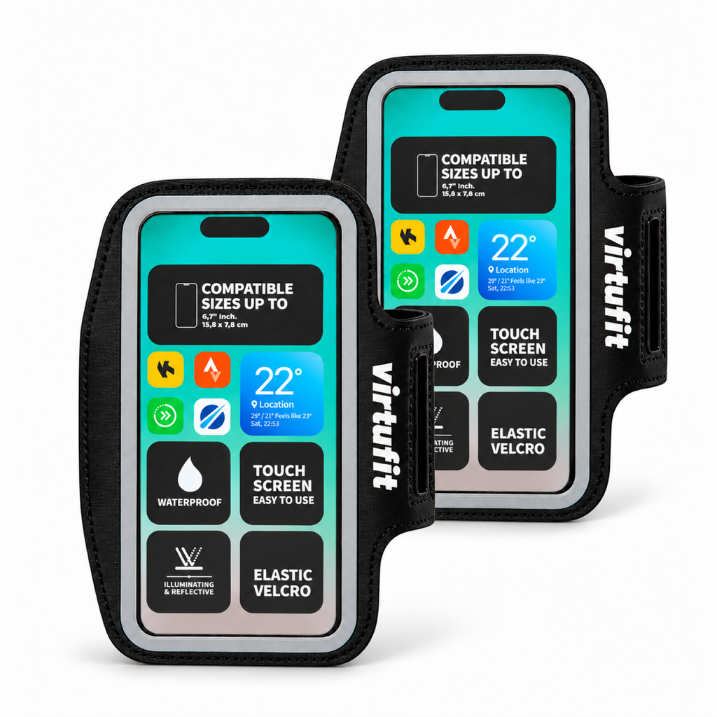 VirtuFit Hardloop Telefoon Armband - Set van 2
