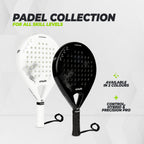 VirtuFit Control Padel Racket - Zwart - Grijs