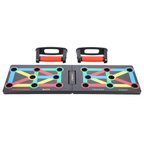 HMS 12-in-1 Push Up Board inclusief Opdruksteunen - Rood - Aanzicht