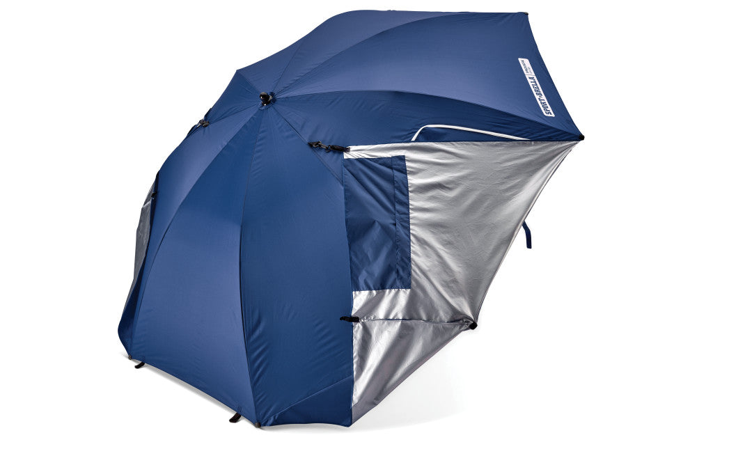 Sport-Brella Premiere Strandtent - Windscherm - Parasol - Blauw - 2ekans
