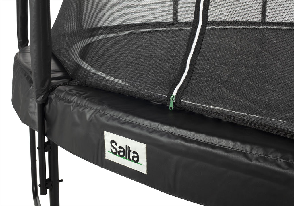 Salta Premium Edition Trampoline met Veiligheidsnet - Zwart - 366 cm
