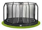 Salta Premium Ground Trampoline met Veiligheidsnet - 366 cm - Zwart