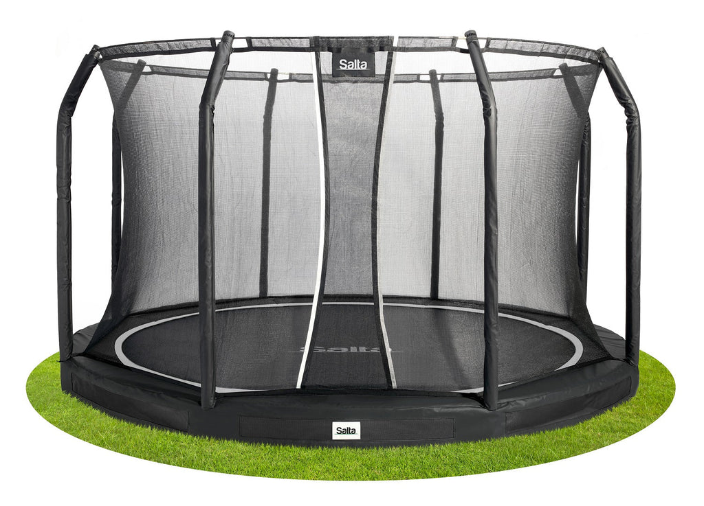 Salta Premium Ground Trampoline met Veiligheidsnet - 427 cm - Zwart